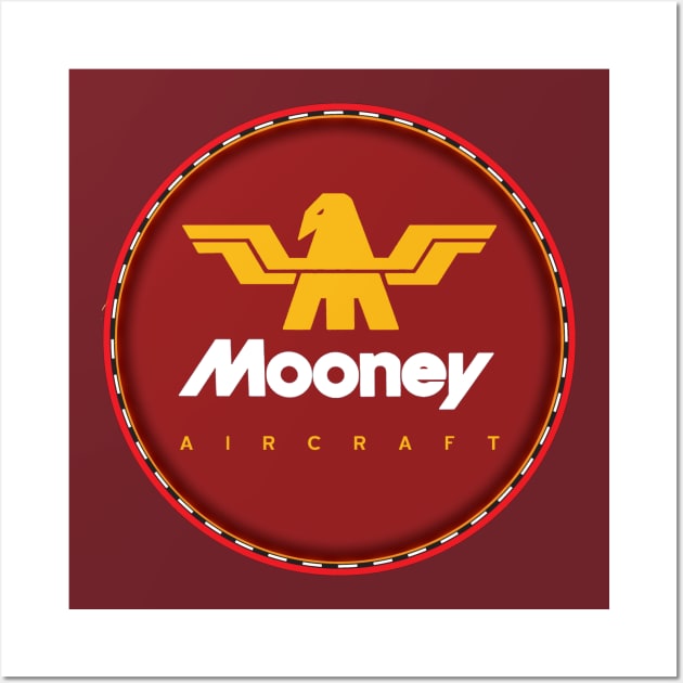 Mooney Vintage Aircraft Wall Art by Midcenturydave